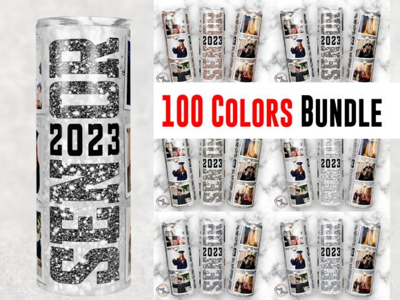 100 Colors Bundle, Mom of a Senior 2023: A Graphics Review for Craft Sellers