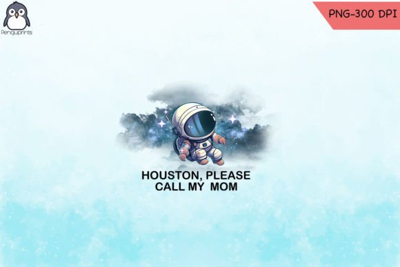 Houston Please Call My Mom: A Graphic Design Asset for Crafts and Local Branding