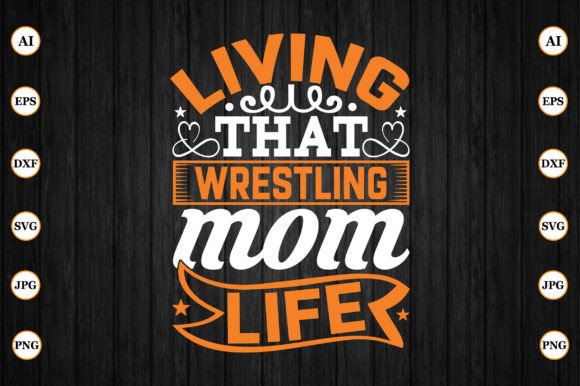Living That Wrestling Mom Life Embroidery Design Review