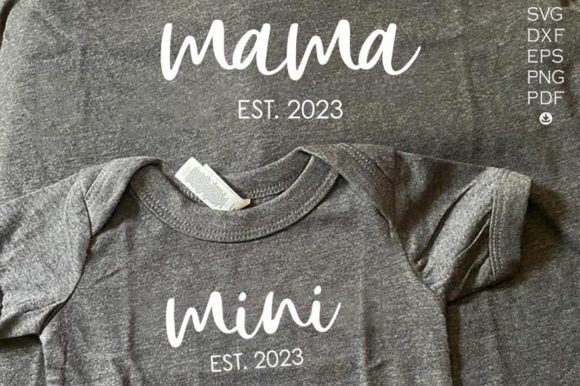 Mama Mini Est 2023 SVG, Mama Est 2023 Graphics and Crafts Review