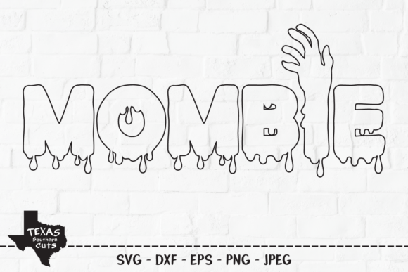 Mombie Mom Halloween Shirt Design: A Versatile Graphics Asset for Creative Publishers